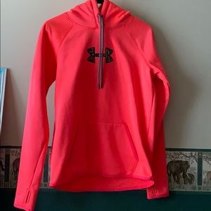 Pink Under Armor hoodie